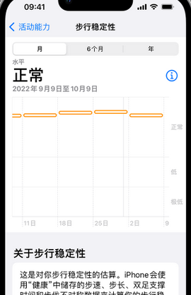 镇宁iPhone手机维修如何在iPhone开启'步行稳定性通知'