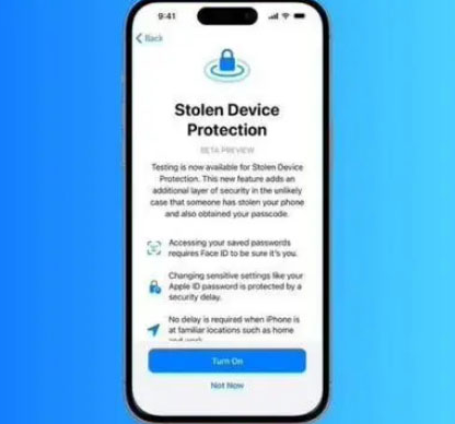 镇宁苹果授权维修店分享被盗设备保护功能开启方法 