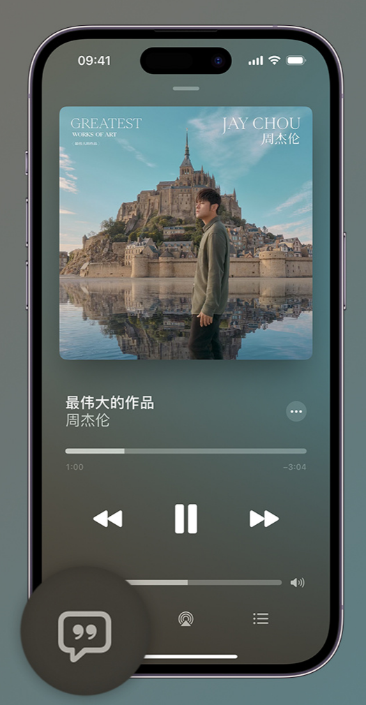 镇宁iphone维修分享如何在iPhone上使用Apple Music全新唱歌功能 